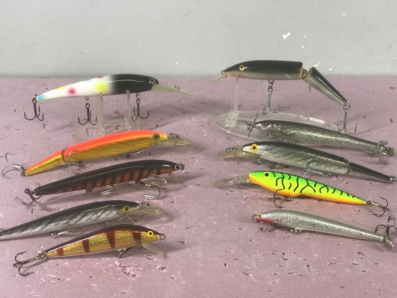 Lot of 10 Fishing Lures