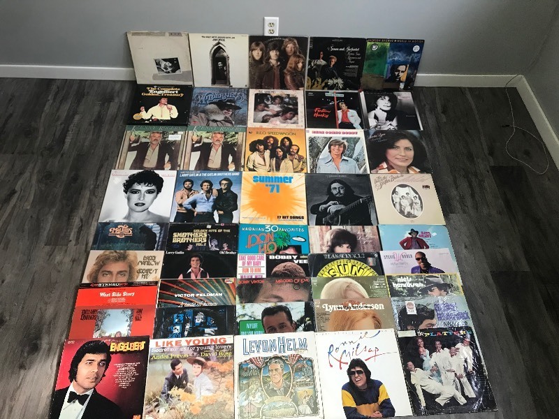 Lot of Vinyl Music Records - Fleetwood Mac - Simon & Garfunkel - Stevie Wonder - Kenny Rogers -,R.E.O Speedwagon  and More