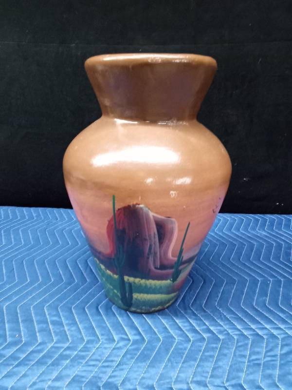 Large pottery vase