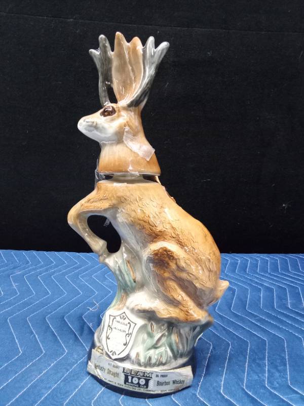 Jackalope beam liquor bottle