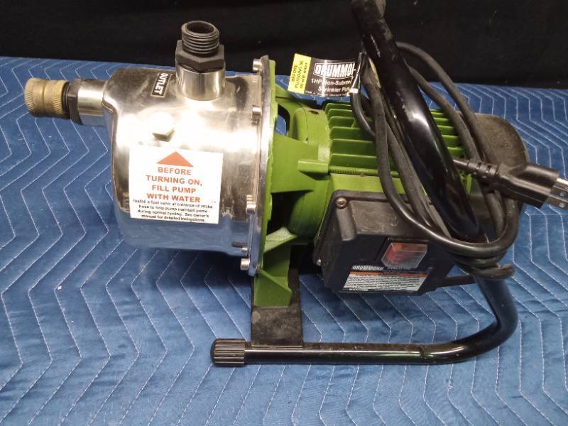 New Drummond water pump