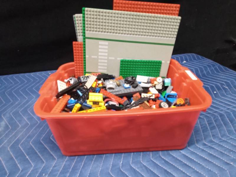 Tote of Legos