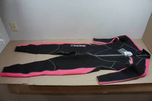 Cressi Lido Long Womens 2mm Wetsuit - L4, Pink