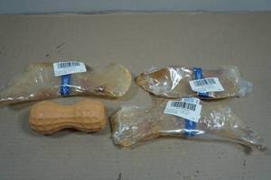 Dog Chew Toy Filler with Beef Scapula Treats