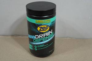 Zep Drain Defense Pipe Build-Up Remover Powder - 1.2lbs