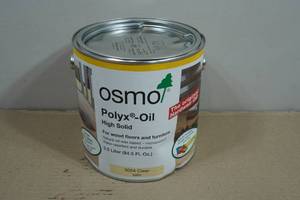 2.5 Liters Osmo Polyx-Oil High Solid for Wood Floors & Furniture - Clear Satin