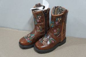 Smoky Mountain Western Leather Boots - Toddler Size 4