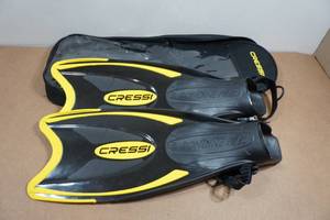 Cressi Adult Rondine Palau Fin Snorkel Set - Fin Size ML