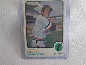 1973 Topps Tony Oliva Card...