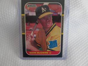 1987 Donruss Mark McGwire Rookie Ca...
