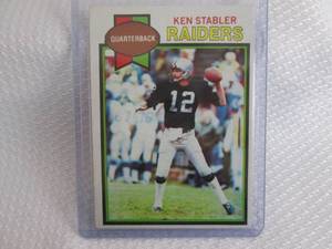 1979 Topps Ken Stabler Card...