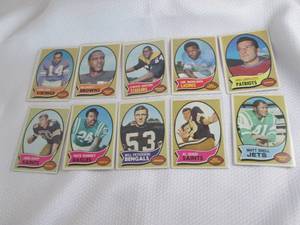 1970 Topps Football Cards...