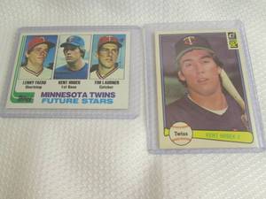 1982 Topps & Donruss Kent Hrbek Roo...