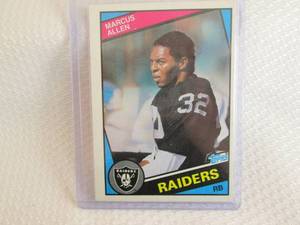1984 Topps Marcus Allen Card...