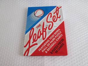 1990 Leaf Baseball Wax Packs...