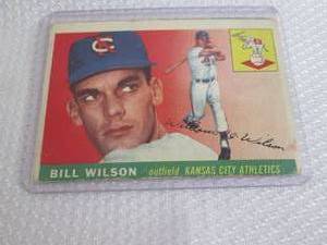 1955 Topps Bill Wilson Card...
