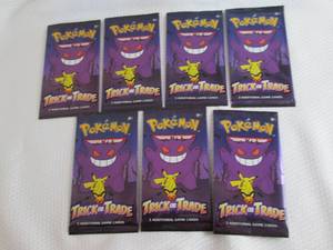 7-Pokemon Trick Or Trade Packs...