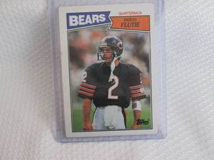1987 Topps Doug Flutie Rookie Card...