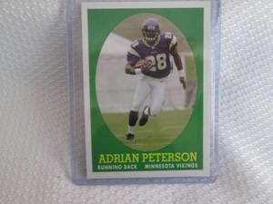 2007 Topps Adrian Peterson Rookie C...