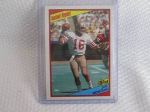 1984 Topps Joe Montana Card...