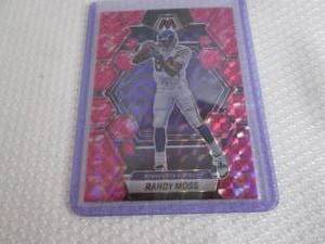 2023 Mosaic Randy Moss Pink Prizm C...