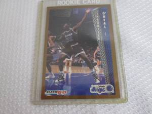 1992-93 Fleer Shaquille ONeal Rook...
