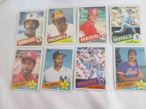 1985 Topps Baseball Cards...