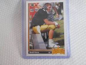 1991 Upper Deck Brett Favre Rookie ...