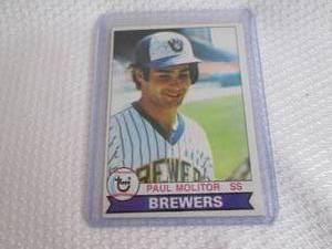 1979 Topps Paul Molitor Card...
