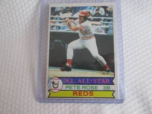1979 Topps Pete Rose Card...