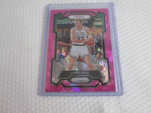 2023-24 Prizm Larry Bird Pink Prizm...