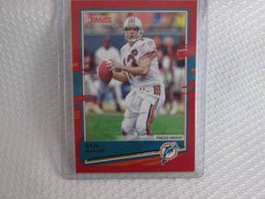 2020 Donruss Dan Marino Red Press P...