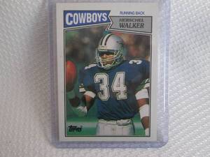 1987 Topps Herschel Walker Rookie C...