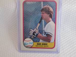 1981 Fleer Dan Ainge Rookie Card...