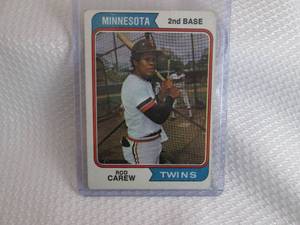 1974 Topps Rod Carew Card...
