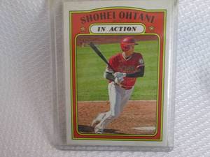 2021 Heritage Shohei Ohtani Card...