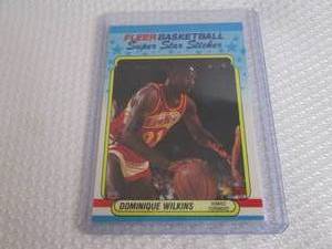 1988-89 Fleer Dominique Wilkins Sup...