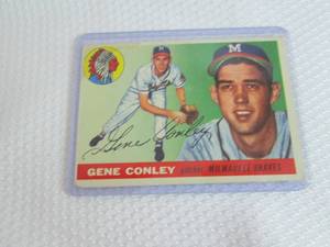 1955 Topps Gene Conley Card...