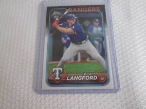 2024 Topps Wyatt Langford Rookie Ca...