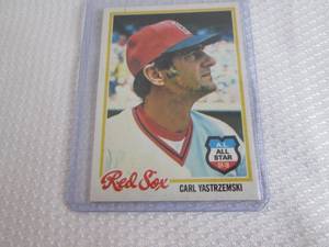 1978 Topps Carl Yastrzemski Card...