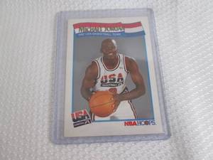 1991-92 Hoops Michael Jordan USA Ca...