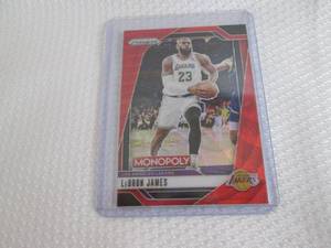 2024-25 Prizm LeBron James Red Mono...