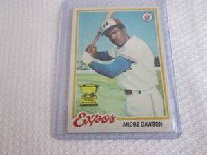 1978 Topps Andre Dawson Rookie Cup ...