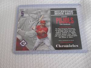 2017 Chronicles Albert Pujols Moon ...