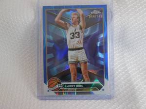 2025 Chrome Larry Bird #44149 Blue...