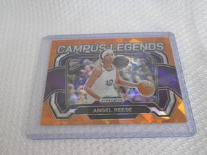 2024 Prizm Angel Reese Orange Prizm...