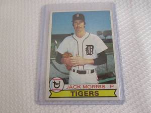 1979 Topps Jack Morris Card...