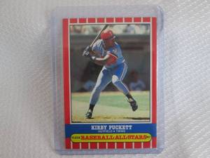 1987 Fleer Kirby Puckett Card...