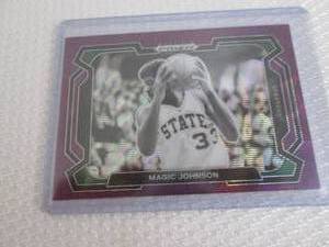 2024 Prizm Magic Johnson Purple Wav...