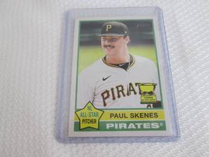 2025 Heritage Paul Skenes Rookie Cu...